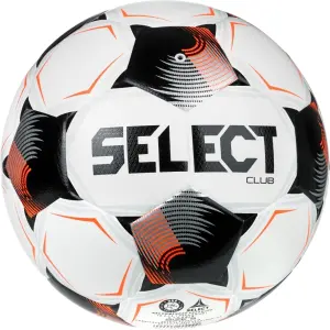 Футбольний м'яч Select CLUB DB (FIFA BASIC) V26 біло-помаранчево-срібний Розмір 5 086413-012