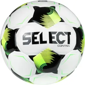 Футбольный мяч Select CONTRA DB (FIFA BASIC) V26 бело-черно-салатовый Размер 5 085417-013