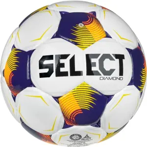 Футбольний м'яч Select DIAMOND (FIFA BASIC) V26 біло-фіолетово-помаранчевий Розмір 5 085337-010