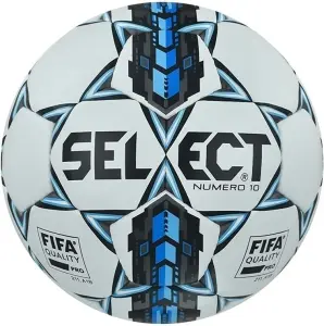 Футбольний м'яч Select NUMERO 10 FIFA QUALITY PRO біло-сіро-синій Розмір 5 367502-305