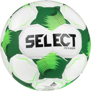 Футбольний м'яч Select PIONEER TB (FIFA BASIC) V26 біло-зелений Розмір 4 086407-005