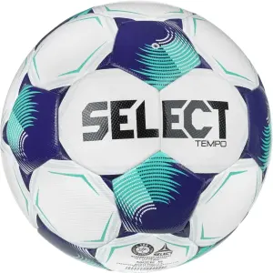 Футбольний м'яч Select TEMPO TB (FIFA BASIC) V26 біло-фіолетово-бірюзовий Розмір 4 057409-003