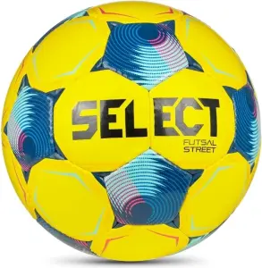 Футзальний м'яч Select FUTSAL STREET (FIFA BASIC) V26 жовто-синьо-рожевий Розмір 4 106427-001