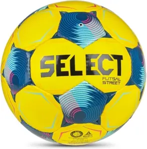 Футзальний м'яч Select FUTSAL STREET (FIFA BASIC) V26 жовто-синьо-рожевий Розмір 4 106427-001