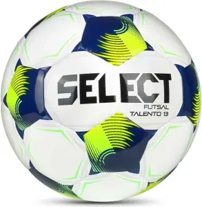 Футзальний м'яч Select TALENTO 13 DB V26 біло-темно-синьо-салатовий Розмір 3 106247-015