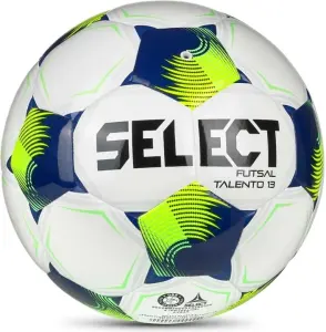 Футзальний м'яч Select TALENTO 13 DB V26 біло-темно-синьо-салатовий Розмір 3 106247-015
