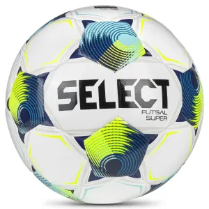 М’яч футзальний Select FUTSAL SUPER DB (FIFA QUALITY PRO) V26 біло-темно-синій Розмір 4 361347-151