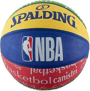 М'яч баскетбольний Spalding NBA JUNIOR OUTDOOR різнокольоровий 83047Z Розмір 5