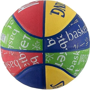 Мяч баскетбольный Spalding NBA JUNIOR OUTDOOR разноцветный 83047Z Размер 5
