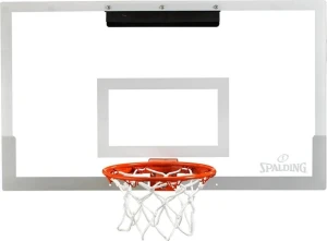 Баскетбольний щит Spalding MINI ARENA SLAM® 180° PRO прозрачный 71 x 42 см 561034CN
