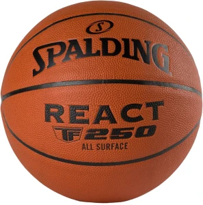 Баскетбольный мяч Spalding REACT TF-250 оранжевый Размер 5 76803Z