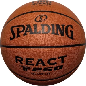 Баскетбольный мяч Spalding REACT TF-250 FIBA оранжевый Размер 7 76967Z