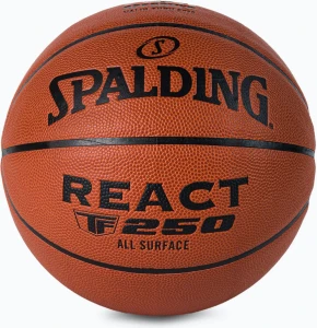 Баскетбольный мяч Spalding REACT TF-250 FIBA оранжевый Размер 6 76968Z