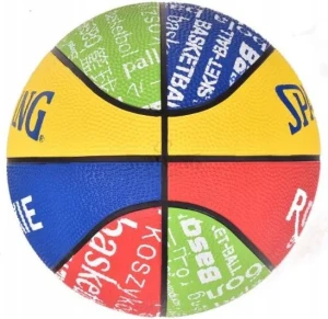 Баскетбольный мяч Spalding ROOKIE GEAR разноцветный Размер 5 84368Z