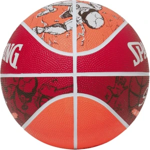 Баскетбольний м'яч Spalding SKETCH DRIBLE червоно-білий Розмір 7 84381Z