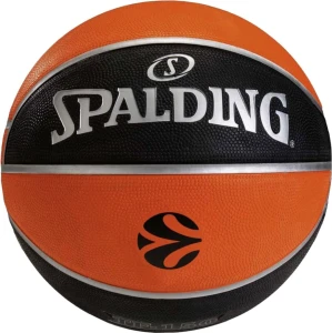 Баскетбольный мяч Spalding EUROLEAGUE TF-150 оранжево-черный Размер 6 84507Z