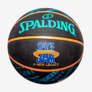 Баскетбольный мяч Spalding SPACE JAM TUNE SQUAD ROSTER черно-синий Размер 7 84540Z