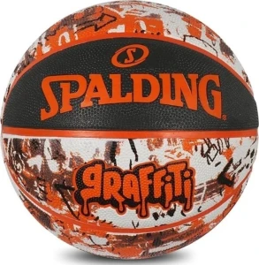 Баскетбольний м'яч Spalding GRAFFITI BALL помаранчевий Розмір 7 84376Z