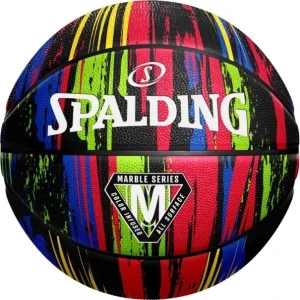 Баскетбольний м'яч Spalding MARBLE BALL чорний Розмір 7 84398Z