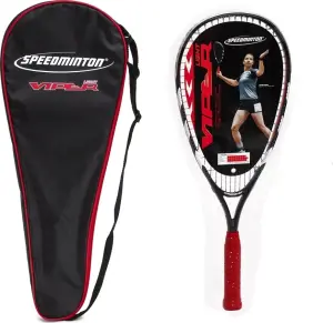 Ракетка для швидкісного бадмінтону Speedminton RACKET VIPER LIGHT чорно-біло-червона 400337