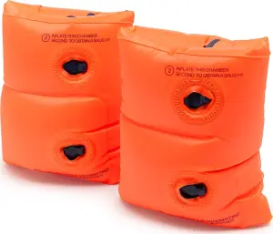 Нарукавники для плавання надувні дитячі Speedo ROLL UP ARMBAND JU помаранчеві 8-069451288