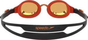 Окуляри для плавання дитячі Speedo HYDROPURE MIRROR GOG JU оранжево-чорні 8-12671F276