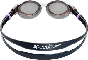 Окуляри для плавання жіночі Speedo BIOFUSE 2.0 MIRROR темно-синьо-фіолетово-білі 8-00377516738
