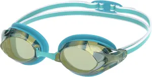 Окуляри для плавання жіночі Speedo VANQUISHER 3.0 MIRRORED бірюзово-золотисто-білі 8-00473615063