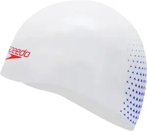 Шапочка для плавання Speedo FASTSKIN CAP AU біло-червоно-синя S 8-0821616683