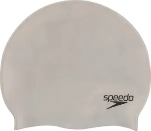 Шапочка для плавання Speedo FLAT SILICONE CAP AU срібна 8-709911181