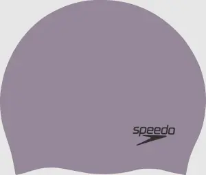 Шапочка для плавання Speedo PLAIN MOULDED SILICONE CAP AU срібна 8-709849086