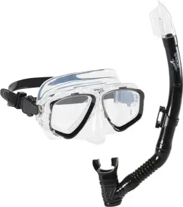 Набір для плавання (маска та трубка) Speedo ADVENTURE MASK & SNORKEL чорний 8-7530332006