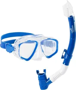 Набір для плавання (маска та трубка) дитячий Speedo JR ADVENTURE MASK & SNORKEL SET синій 8-7530334430