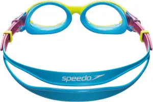 Окуляри для плавання дитячі Speedo BIOFUSE 2.0 JU жовто-рожево-блакитні 8-00336317601
