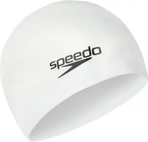 Шапочка для плавання Speedo FLAT SILICONE CAP AU біла 8-709910010