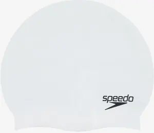 Шапочка для плавання Speedo FLAT SILICONE CAP AU біла 8-709910010