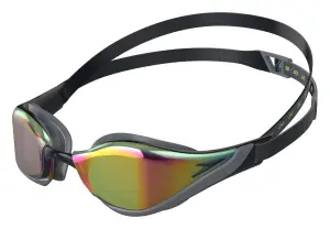 Окуляри для плавання Speedo FASTSKIN PURE FOCUS MIRROR чорно-сірі 8-1177815523