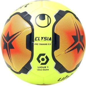 Мяч футбольный Uhlsport ELYSIA PRO TRAINING 2.0 оранжево-желтый 1001702 01 2020 Размер 5
