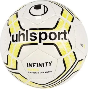 Мяч футбольный Uhlsport INFINITY 290 ULTRA LITE MATCH бело-желтый 1001606 01 6000 Размер 5