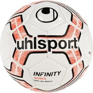 Мяч футбольный Uhlsport INFINITY 320 LITE MATCH бело-красный 1001605 01 6000 Размер 5