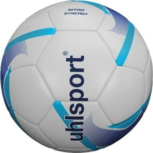 Мяч футбольный Uhlsport NITRO SYNERGY бело-синий 1001667 01 Размер 3