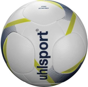 Мяч футбольный Uhlsport PRO SYNERGY	 бело-сине-желтый 1001678 01 Размер 5
