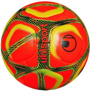 Мяч футбольный Uhlsport TRIOMPHÈO BALLON OFFICIEL WINTER оранжево-желто-черный 1001690 01 2019 Размер 5