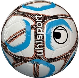 Мяч футбольный Uhlsport TRIOMPHÉO TRAINING TOP бело-черно-синий 1001712 01 2020 Размер 5