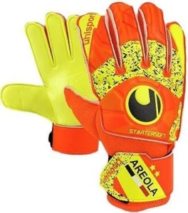 Воротарські рукавички Uhlsport DYNAMIC IMPULSE STARTER SOFT AREOLA#276 оранжево-жовті 1011183 01 2020