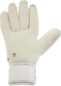 Вратарские перчатки Uhlsport FANGMASCHINE ABSOLUTGRIP FINGER SURROUND бело-черные 1000122 01