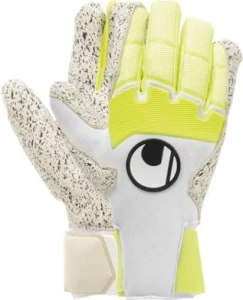 Вратарские перчатки Uhlsport PURE ALLIANCE SUPERGRIP+ RF желто-бело-черные 1007-98/1168