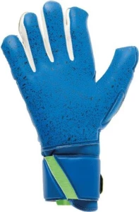 Вратарские перчатки Uhlsport AQUAGRIP HN сине-зеленые 1011070 01