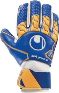 Вратарские перчатки Uhlsport SOFT RF сине-оранжево-белые 1011075 01