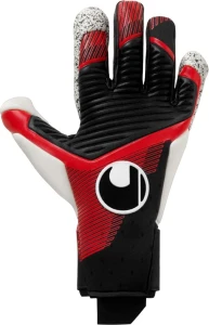 Воротарські рукавички Uhlsport POWERLINE SUPERGRIP+ FLEX HN чорно-червоно-білі 1011325 01